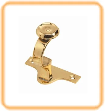 Solid brass curtain bracket for 32mm pole support by Global Blitz Exports, Aligarh – premium quality, durable hardware trusted worldwide.